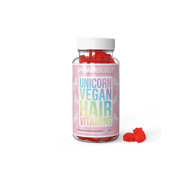 HAIRBURST CHEWABLE UNICORN VEGAN VITAMINS 1 MONTH SUPPLY (BOXED)