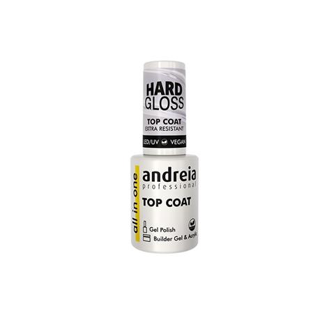 ALL IN ONE HARD GLOSS TOP COAT - EXTRA RESISTANT - VEGAN 10,5ML