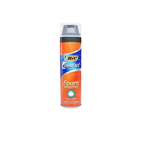 MOUSSE FOAM SENSITIVE ALOE VERA BIC COMFORT 250ML