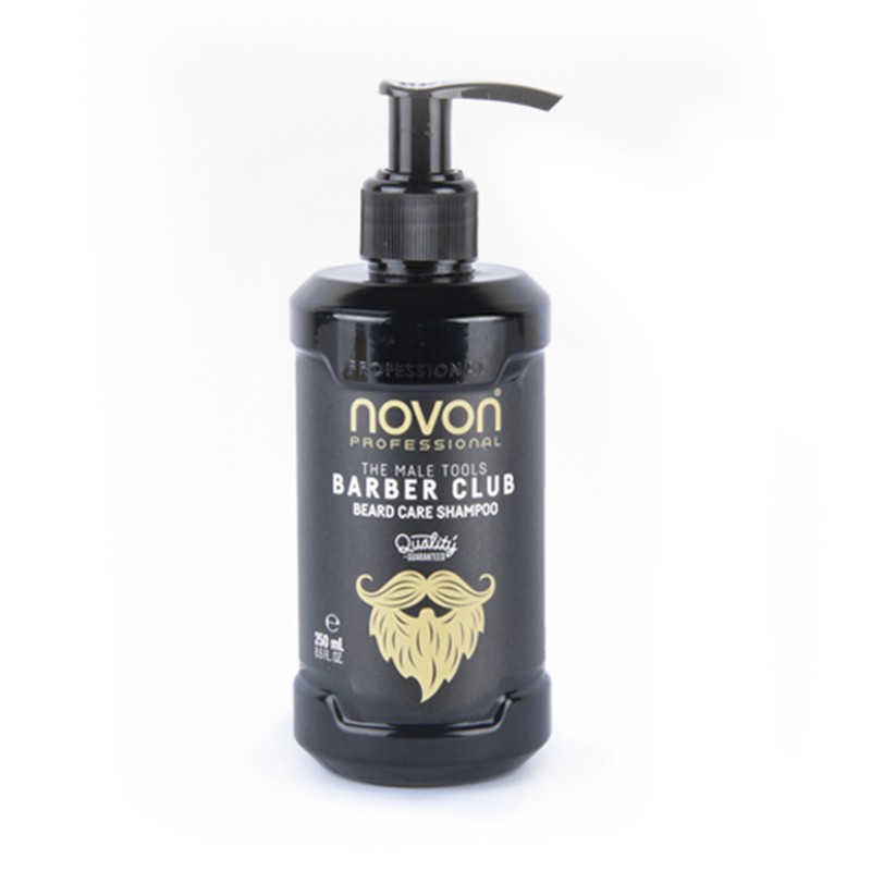 NOVON CHAMPU PARA EL CUIDADO DE LA BARBA BARBER CLUB BEARD CARE SHAMPOO 250ML