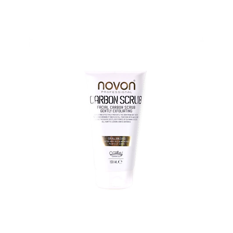 MASCARILLA FACIAL CARBON SCRUB GENTLY EXFOLIATING 150 ML NOVON