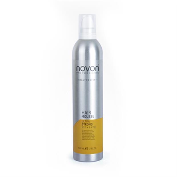 NOVON ESPUMA EXTRA FUERTE HAIR MOUSSE ULTRA STRONG Nº8 500ML