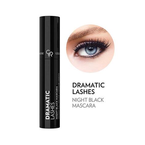 GOLDEN ROSE DRAMATIC LASHES NIGHT BLACK MASCARA