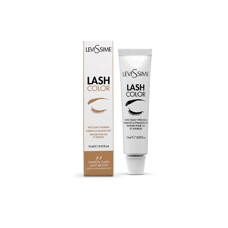 LASH COLOR TINTE CEJAS Y PESTAÑAS 7-7 MARRÓN CLARO 15ML