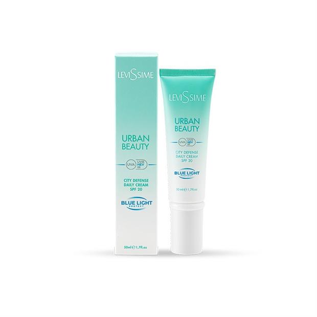 URBAN BEAUTY CITY DEFENSE DAILY CREAM SPF 20 BLUE 50ML