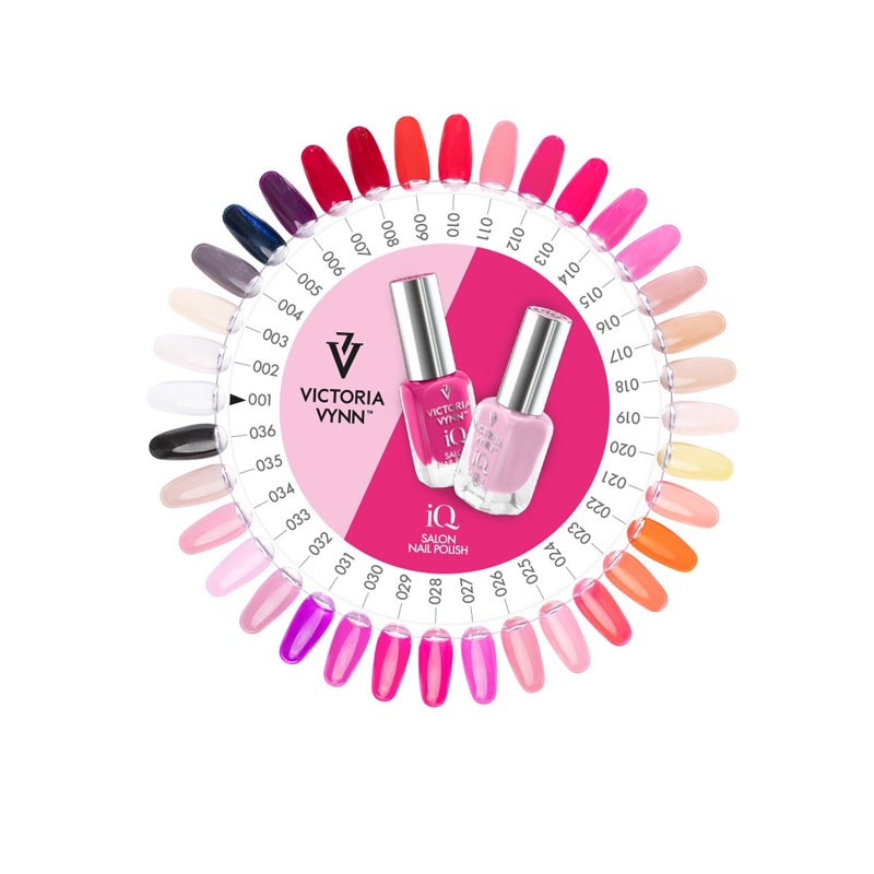 CARTA DE COLOR NAIL POLISH IQ 1-36