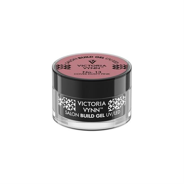 BUILD GEL UV/LED COVER DUST PINK 13 15ML