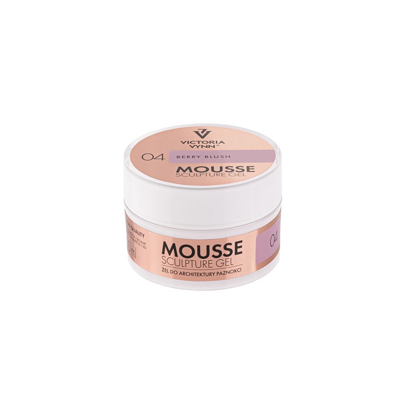 MOUSSE SCULPTURE GEL BERRY BLUSH 04 50ML