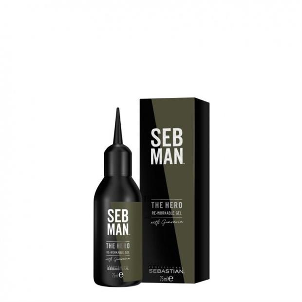 SEB MAN THE HERO RE-WORKABLE GEL 75ML