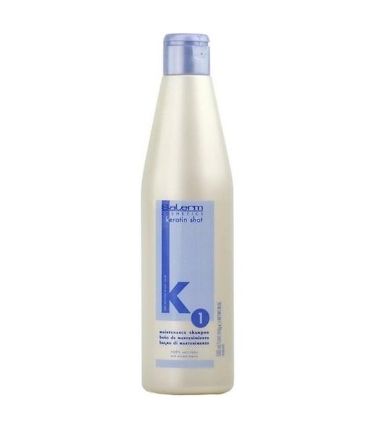 CHAMPU KERATIN SHOT SALERM 500ML