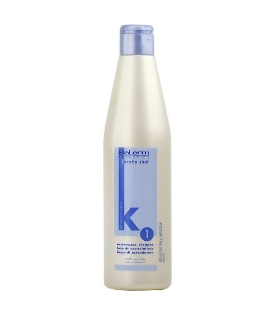 CHAMPU KERATIN SHOT SALERM 500ML