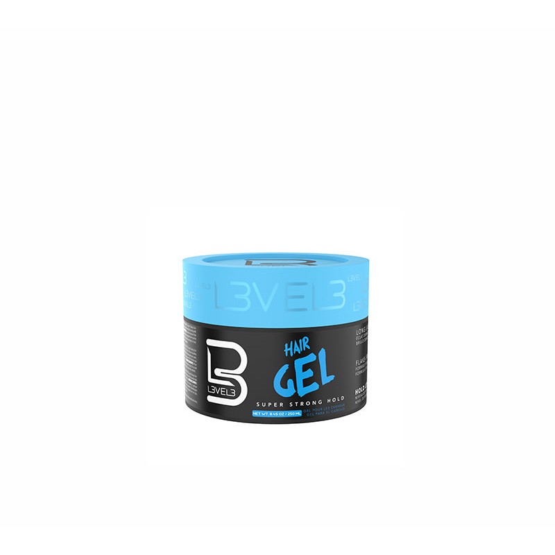 GEL PARA EL CABELLO SUPER STRONG L3V3L 3 250ML