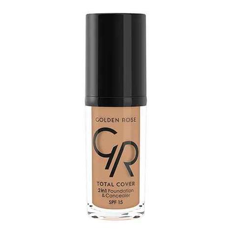 GOLDEN ROSE TOTAL COVER 2EN1 FOUNDATION & CONCEALER