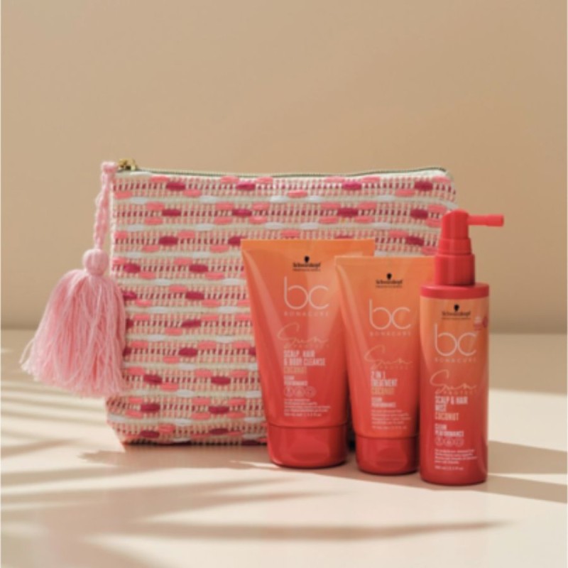 SCHWARZKOPF BC SUN PROTECT PACK VIAJE + REGALO NECESER