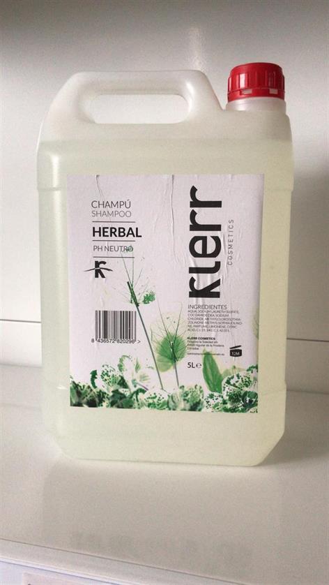 CHAMPU NEUTRO KLERR PERFUME HERBAL 5L