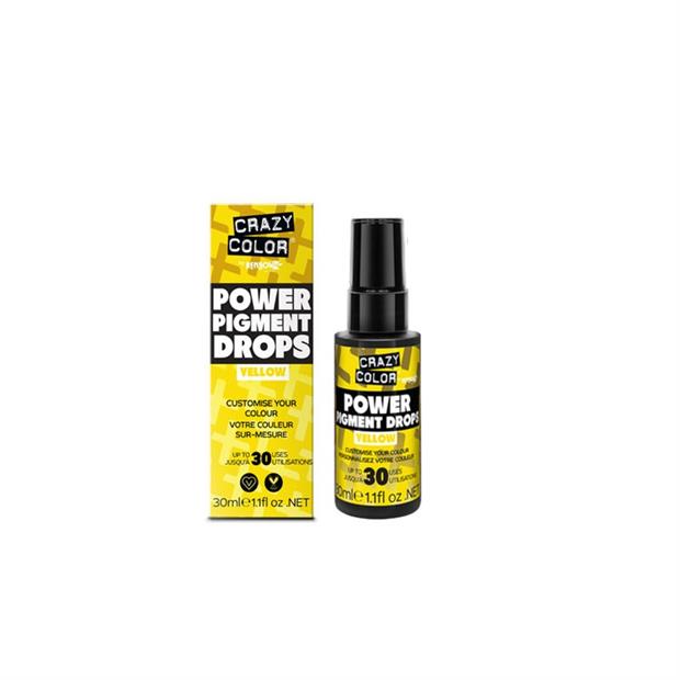 CRAZY COLOR POWER DROPS YELLOW 30ML