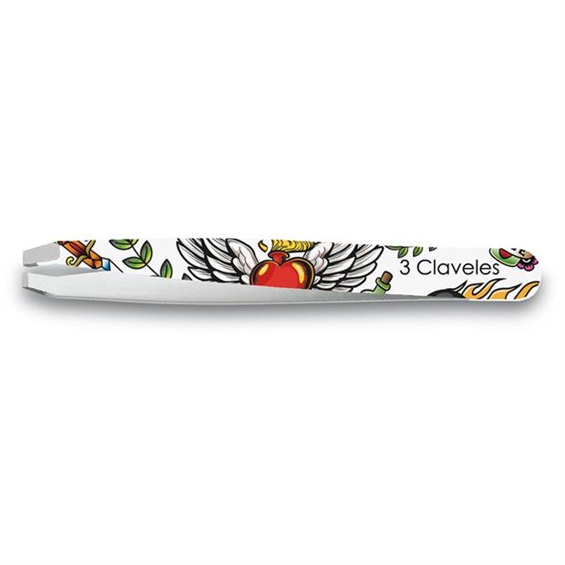 PINZA CANGREJO TATOO INOX 9.5 CM. D 3C