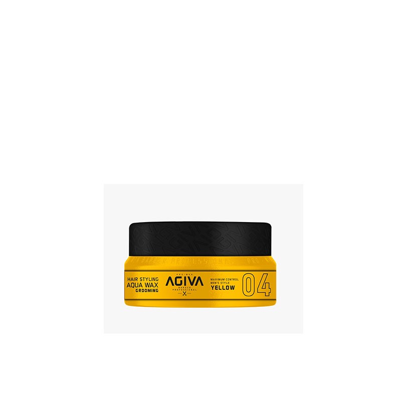 AGIVA HAIR STYLING AQUA WAX GROOMING YELLOW 04 90ML NUEVO FORMATO