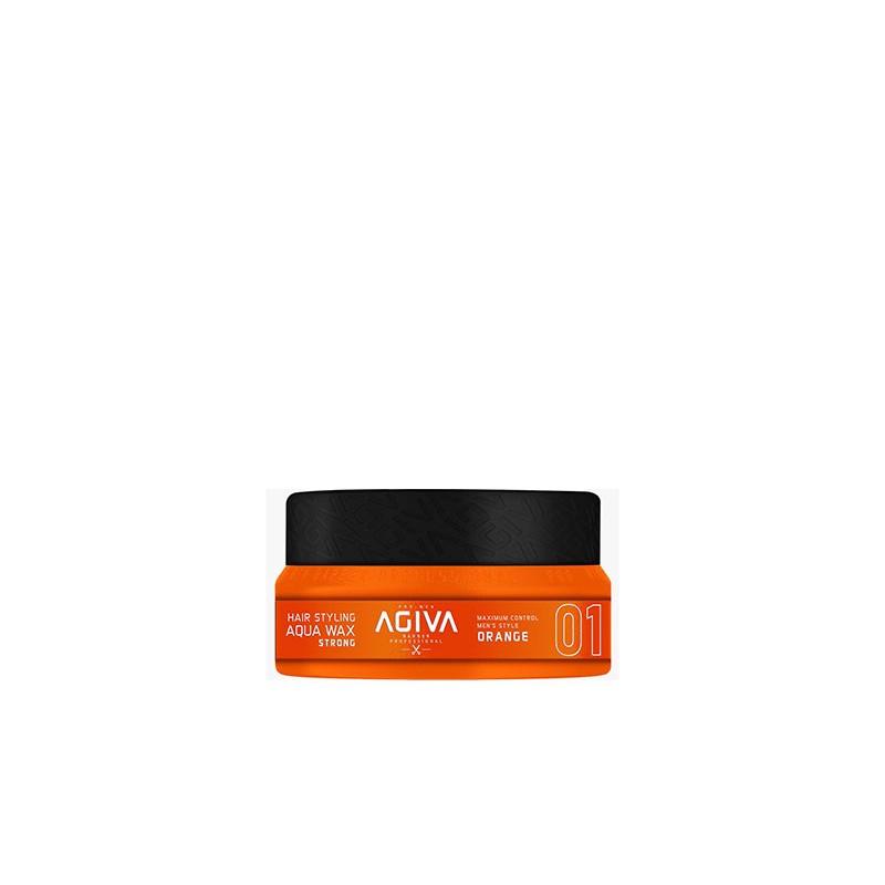 AGIVA HAIR STYLING AQUA WAX STRONG ORANGE 01 90ML NUEVO FORMATO