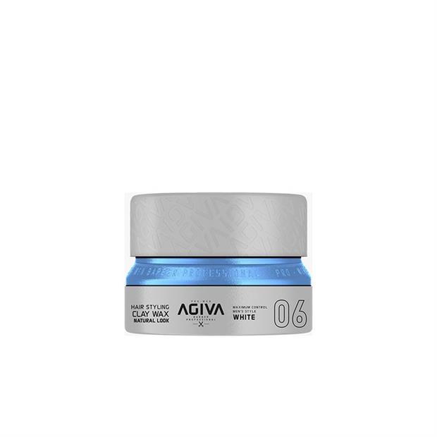 AGIVA HAIR STYLING CLAY WAX NATURAL LOOK WHITE 06 155ML NUEVO FORMATO