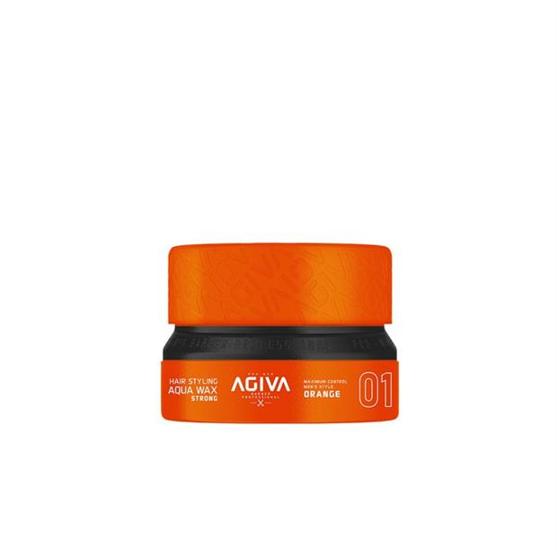 AGIVA HAIR STYLING AQUALWAX STRONG ORANGE 01 155ML NUEVO FORMATO