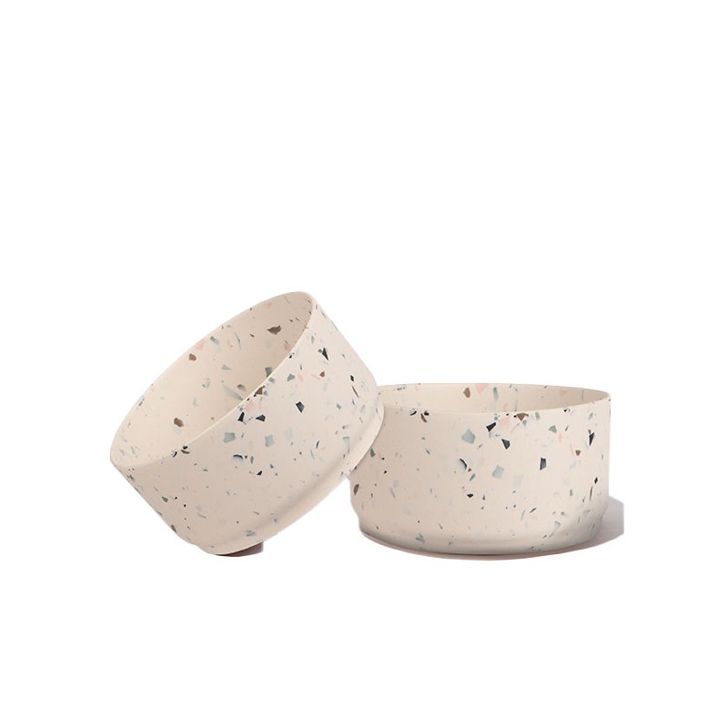 TERRAZZO BAMBOO BOWLS 2PC