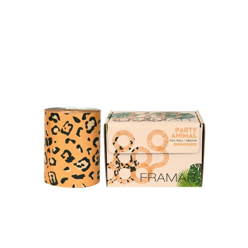 FRAMAR EMBOSSED ROLL MEDIUM PARTY ANIMAL 12,7CM X 97,5CM