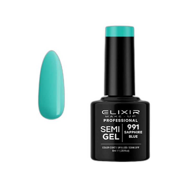 ELIXIR SEMI GEL COLOR 8 ML SAPHIRE BLUE Nº 991