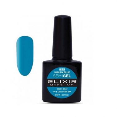 ELIXIR SEMI GEL COLOR 8 ML IONIAN BLUE Nº 955