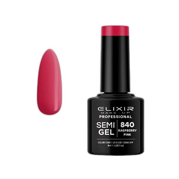 ELIXIR SEMI GEL COLOR 8 ML RASPBERRY PINK Nº 840