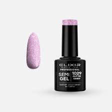 ELIXIR SEMI GEL COLOR 8 ML GLITTER CANDY Nº 1029