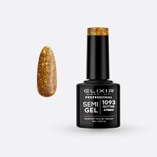 ELIXIR SEMI GEL COLOR 8 ML GLITTER AMBER Nº 1093