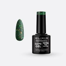 ELIXIR SEMI GEL COLOR 8 ML PINE GLITTER Nº 1096