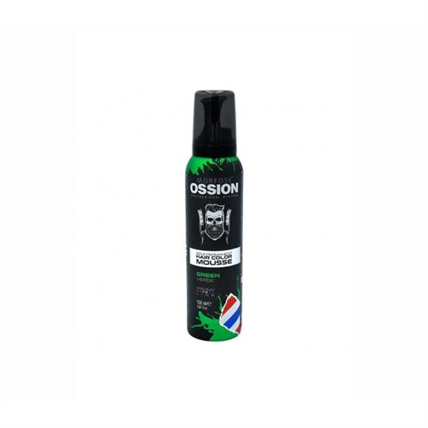 OSSION SEMIPERMANENT HAIRCOLOR MOUSSE GREEN 150ML