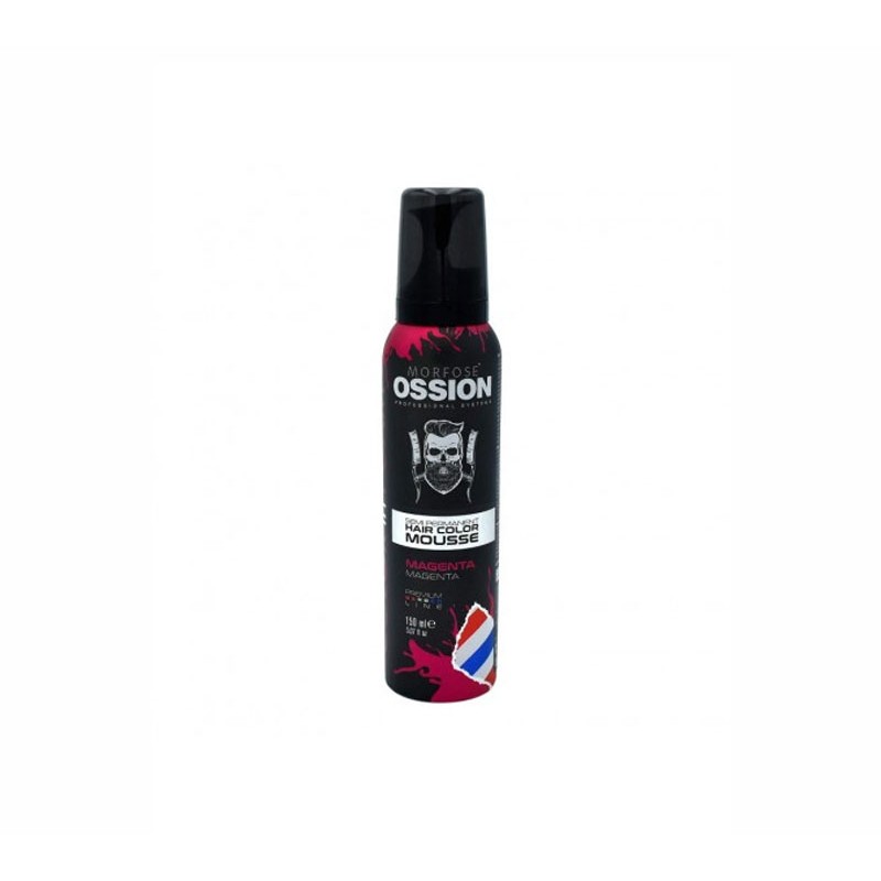 OSSION SEMIPERMANENT HAIRCOLOR MOUSSE MAGENTA 150ML