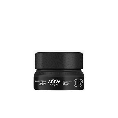 AGIVA HAIR STYLING AQUA GEL WAX BLACK 09 155ML NUEVO FORMATO