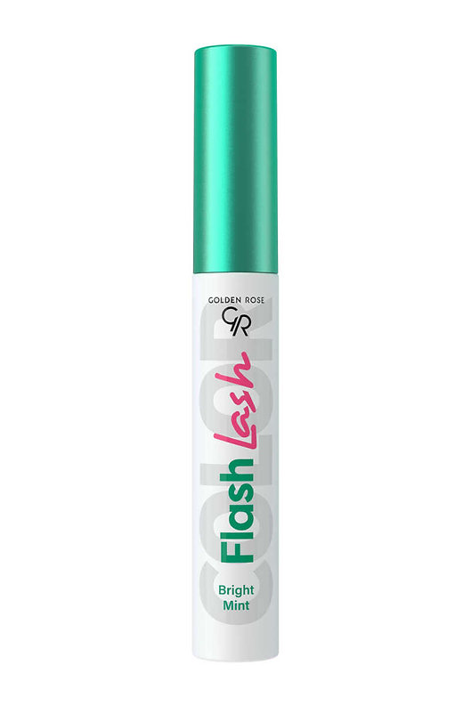 GOLDEN ROSE FLASH LASH COLORED MASCARA 01 BRIGHT MINT