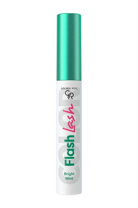 GOLDEN ROSE FLASH LASH COLORED MASCARA 01 BRIGHT MINT