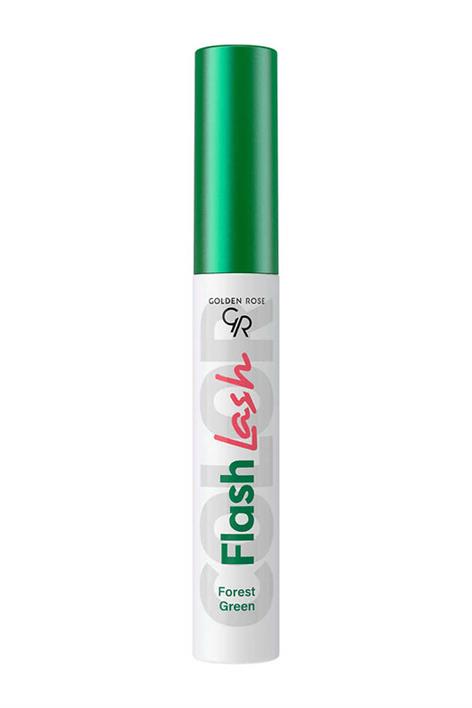 GOLDEN ROSE FLASH LASH COLORED MASCARA 02 FOREST GREEN