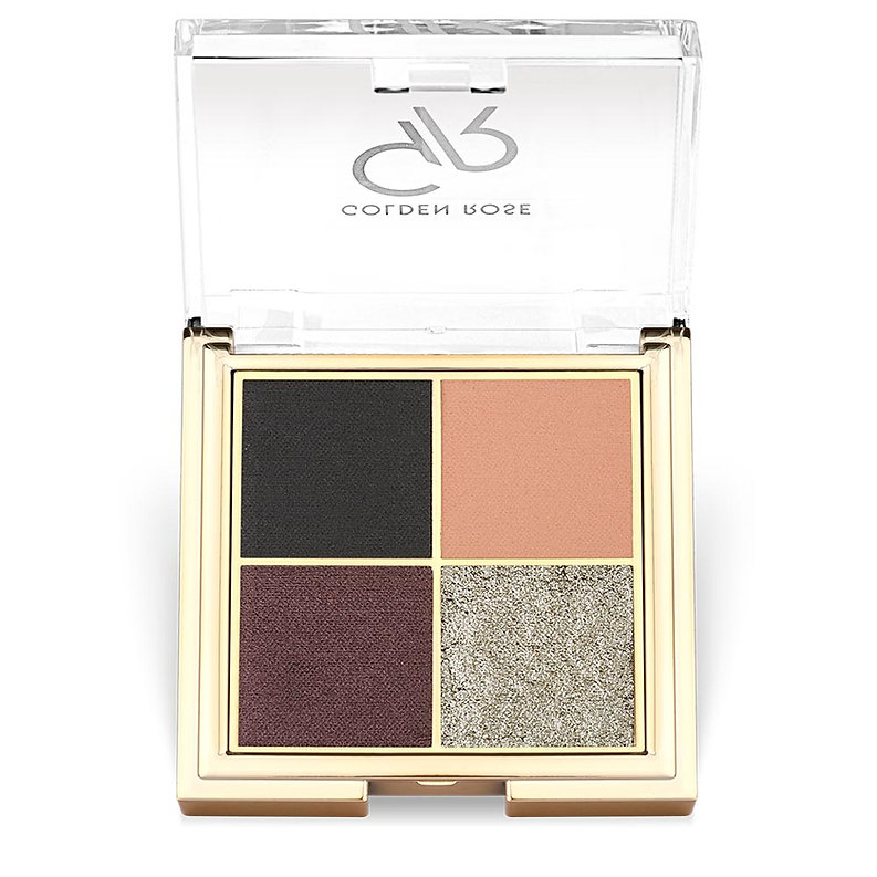 001 GOLDEN ROSE QUATRO EYESHADOW PALETTE 4X2 2g.