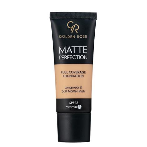 GOLDEN ROSE MATTE PERFECTION FOUNDATION (SPF 15) Nº  W5 WARM 35ml