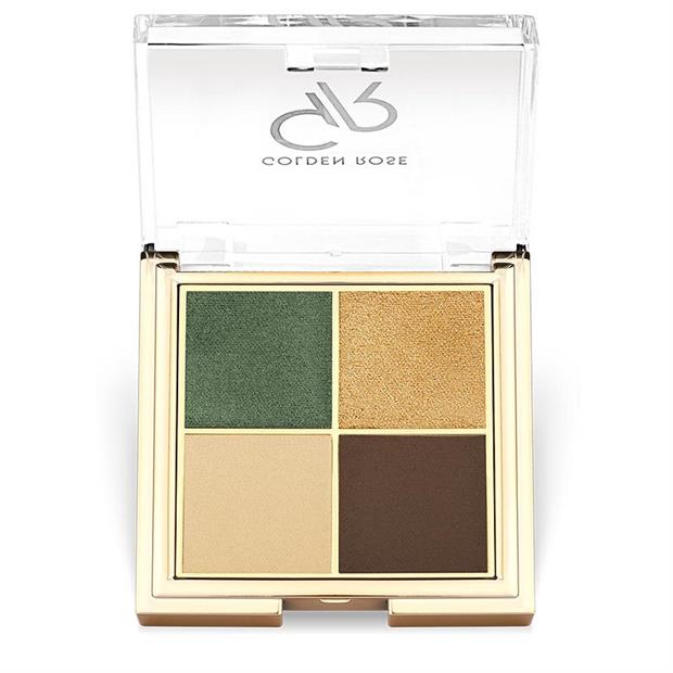 002 GOLDEN ROSE QUATRO EYESHADOW PALETTE 4X2 2g.