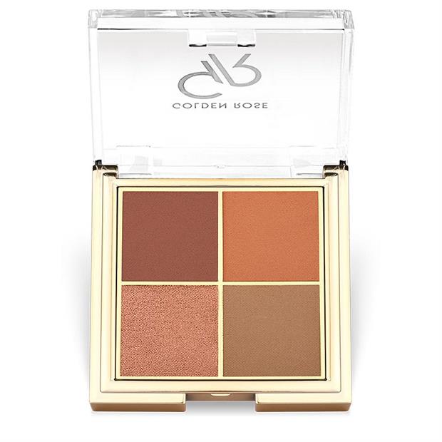 005 GOLDEN ROSE QUATRO EYESHADOW PALETTE 4X2 2g.