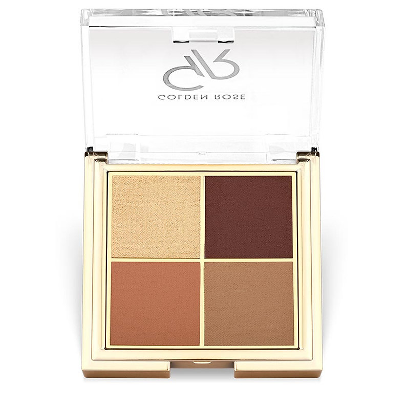 006 GOLDEN ROSE QUATRO EYESHADOW PALETTE 4X2 2g.