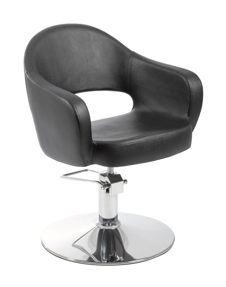 SILLA DE SALON MOPA NEGRA