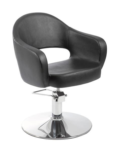 SILLA DE SALON MOPA NEGRA