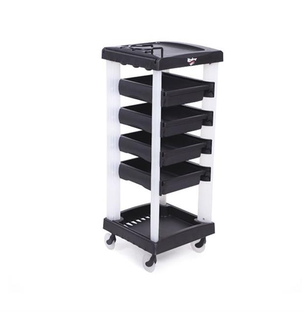 CARRITO AUXILIAR NEGRO MOON