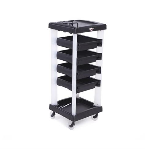 CARRITO AUXILIAR NEGRO MOON
