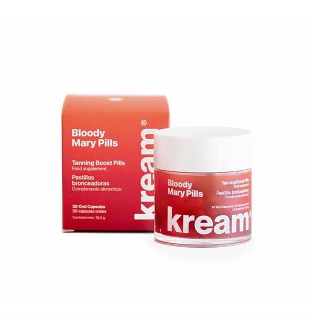 CÁPSULAS SOLARES PARA EL BRONCEADO BLOODY MARY PILLS 30 COMPRIMIDOS