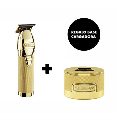KIT BABYLISS SKELETON GOLD TRIMMER+REGALO BASE CARGA (35981)